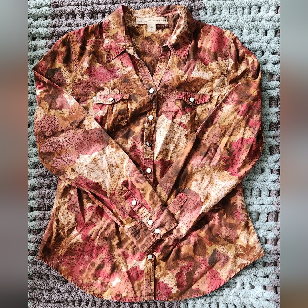 Nine West Button Down Blouse